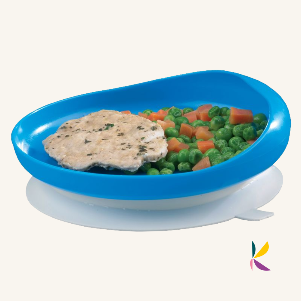 72 - Assiette creuse a rebord ventouse