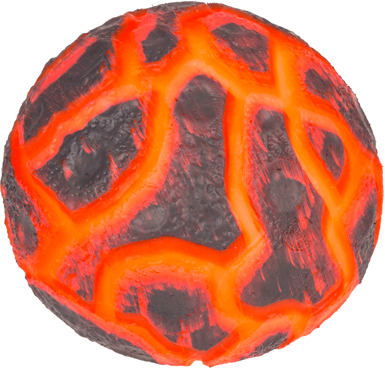BALLE ANTI-STRESS AVEC LED METEORITE