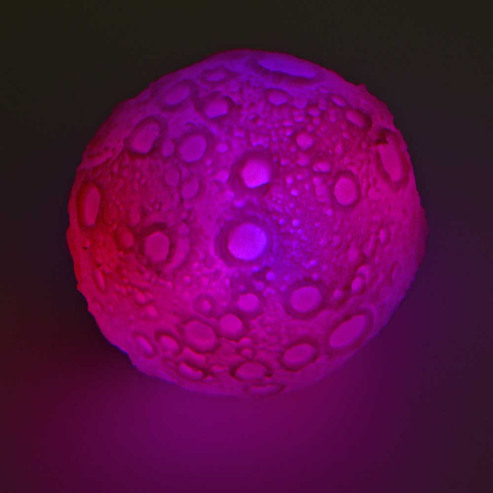 BALLE ANTI-STRESS AVEC LED LUNIARE