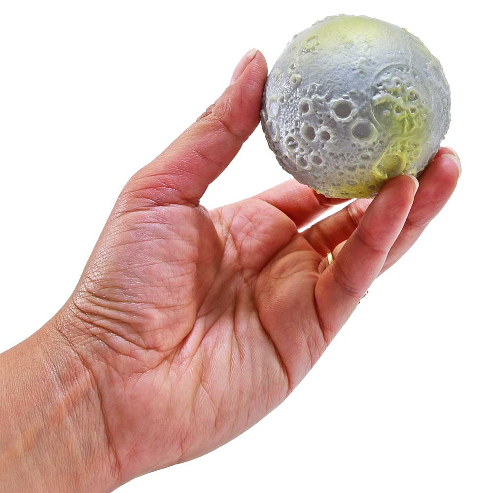 BALLE ANTI-STRESS AVEC LED LUNIARE