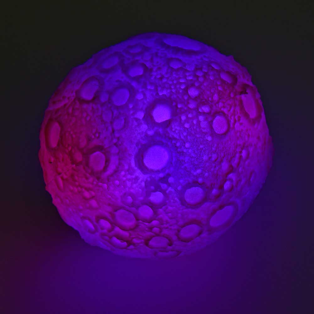 BALLE ANTI-STRESS AVEC LED LUNIARE