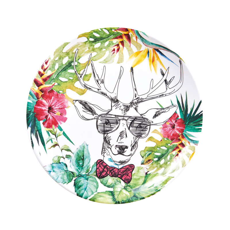 une-assiette-en-melamine-decor-fun-cerf