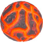 BALLE ANTI-STRESS AVEC LED METEORITE