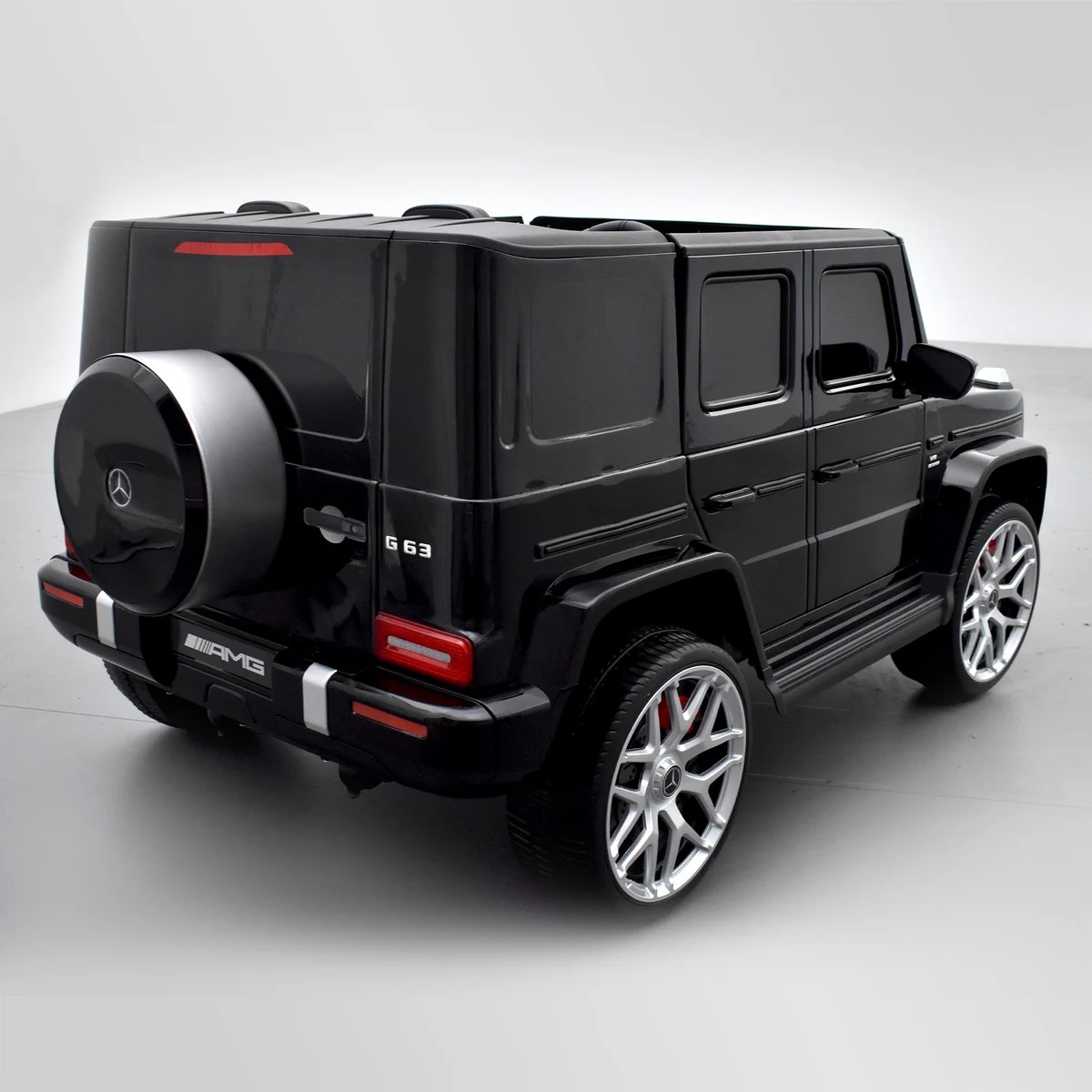 VOITURE ÉLECTRIQUE ENFANT MERCEDES AMG G63 2 PLACES NOIR 5 SUR 15