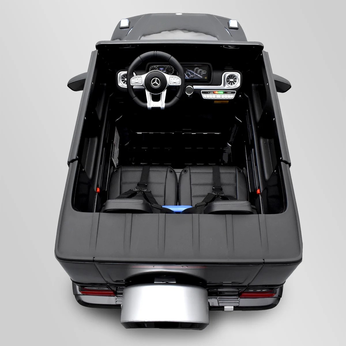 VOITURE ÉLECTRIQUE ENFANT MERCEDES AMG G63 2 PLACES NOIR 7 SUR 15