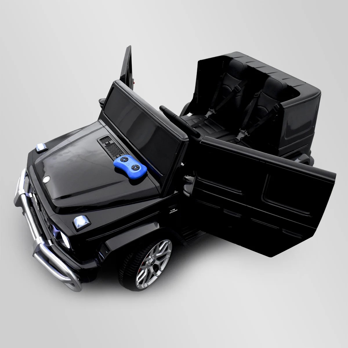 VOITURE ÉLECTRIQUE ENFANT MERCEDES AMG G63 2 PLACES NOIR 8 SUR 15
