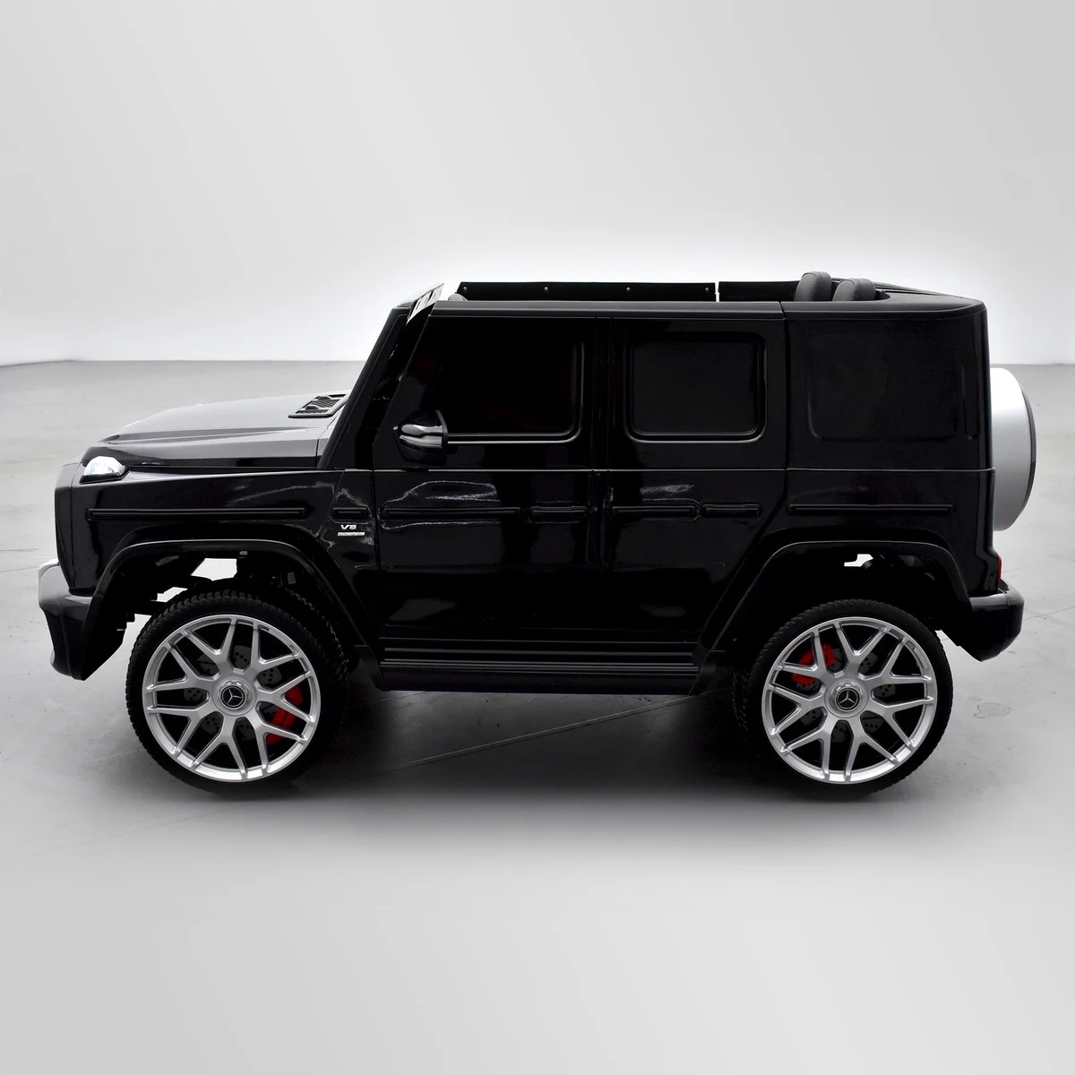 VOITURE ÉLECTRIQUE ENFANT MERCEDES AMG G63 2 PLACES NOIR 10 SUR 15