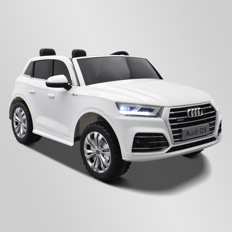 VOITURE ÉLECTRIQUE ENFANT AUDI Q5 TFSI 24V 2 PLACES BLANC