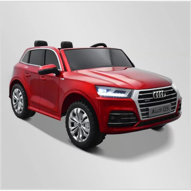 VOITURE ÉLECTRIQUE ENFANT AUDI Q5 TFSI 24V 2 PLACES ROUGE