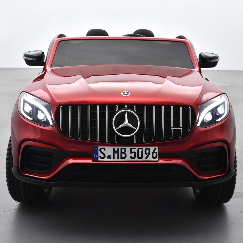 VOITURE ÉLECTRIQUE ENFANT MERCEDES GLC 63S ROUGE 3 sur 15