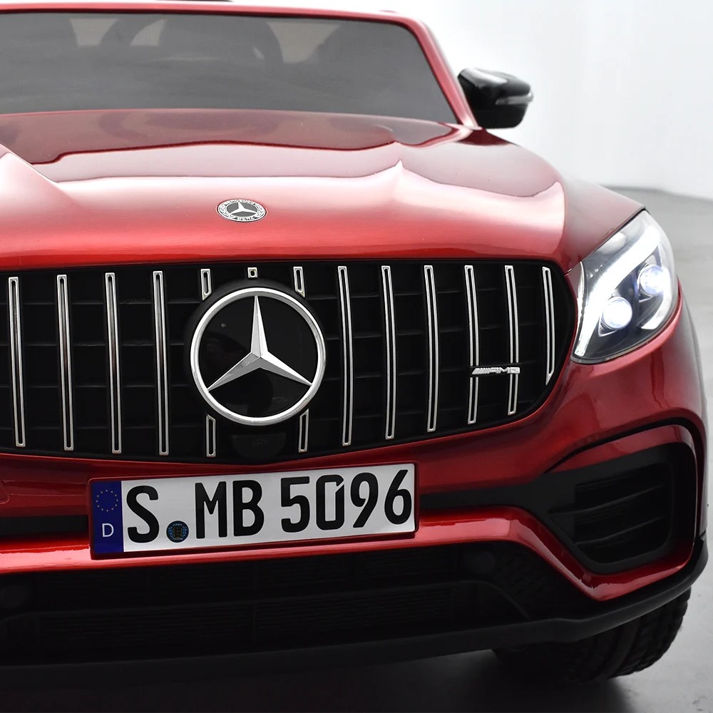 VOITURE ÉLECTRIQUE ENFANT MERCEDES GLC 63S ROUGE 12 sur 15