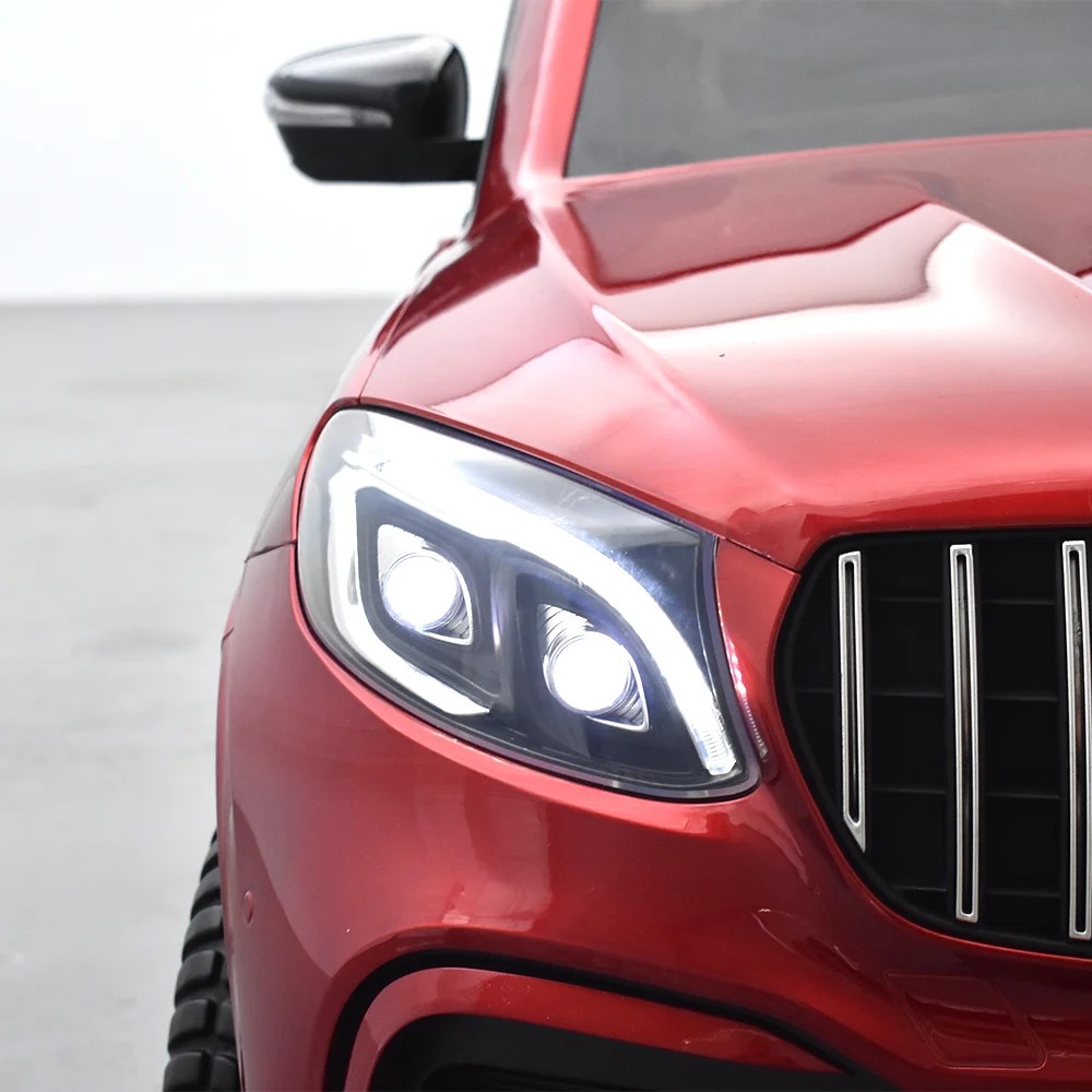 VOITURE ÉLECTRIQUE ENFANT MERCEDES GLC 63S ROUGE 13 sur 15