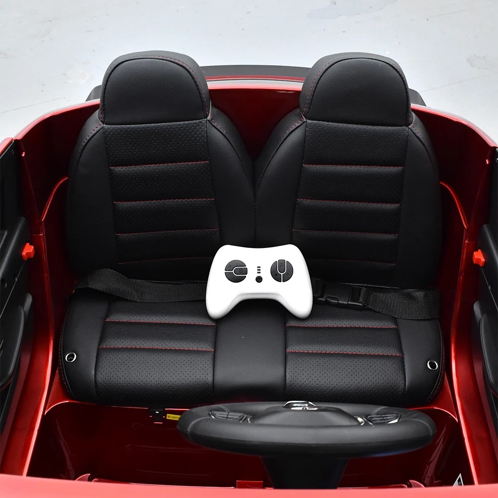 VOITURE ÉLECTRIQUE ENFANT MERCEDES GLC 63S ROUGE 14 sur 15