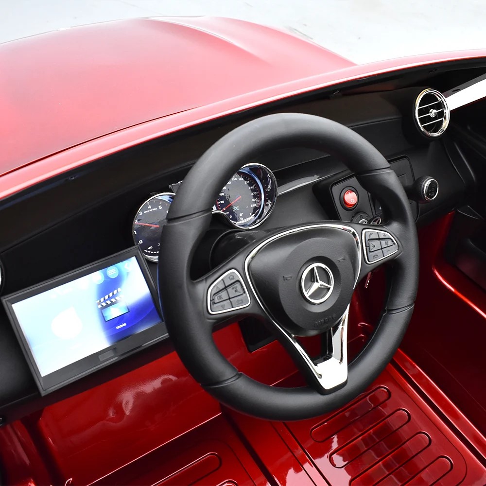 VOITURE ÉLECTRIQUE ENFANT MERCEDES GLC 63S ROUGE 15 sur 15