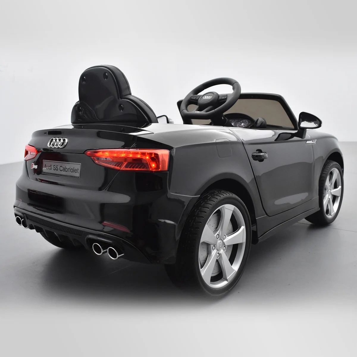 VOITURE ÉLECTRIQUE ENFANT AUDI S5 COUPÉ TFSI NOIR 8 SUR 15