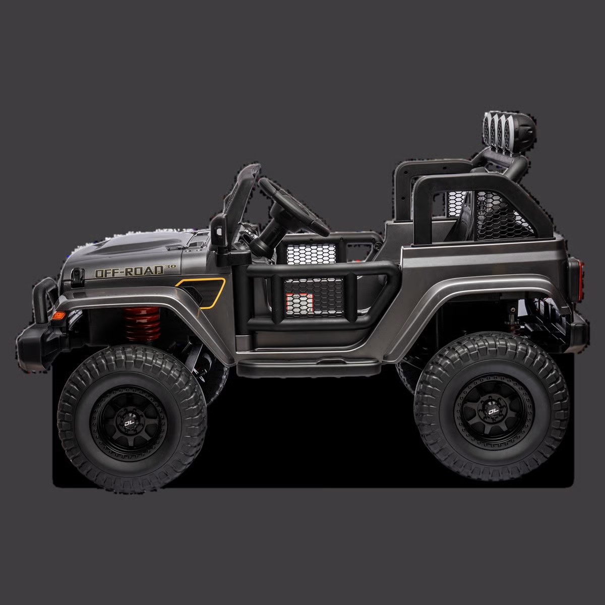 VOITURE ÉLECTRIQUE ENFANT JEEP GEOLAND V2 24V NOIR 5 sur 6