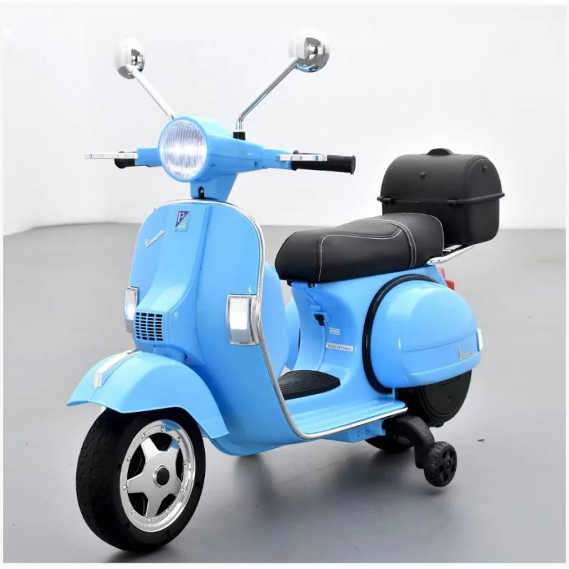 scooter-electrique-enfant-piaggio-vespa-px150-bleu-apollo 4 sur 8