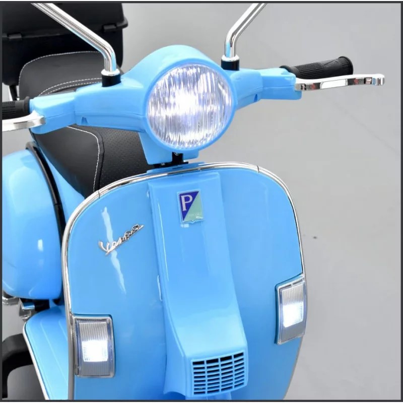 scooter-electrique-enfant-piaggio-vespa-px150-bleu-apollo 7 sur 8