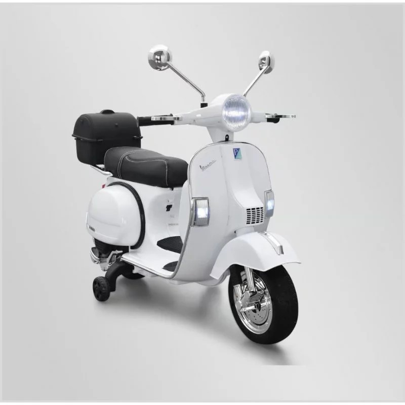 scooter-electrique-enfant-piaggio-vespa-px150-blanc-apollo 1 SUR 9