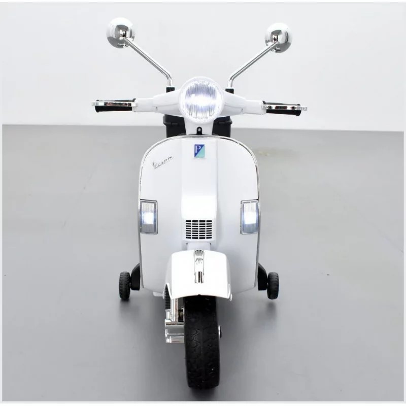 scooter-electrique-enfant-piaggio-vespa-px150-blanc-apollo 3 sur 9