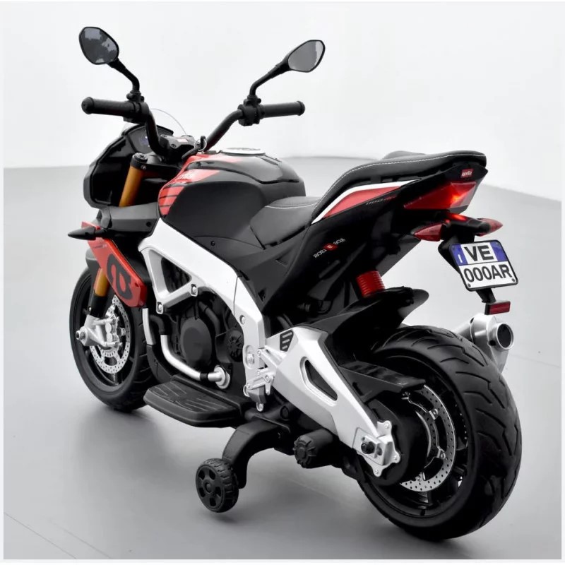moto-electrique-enfant-aprilia-tuono-v4-rouge-apollo 3 sur 8