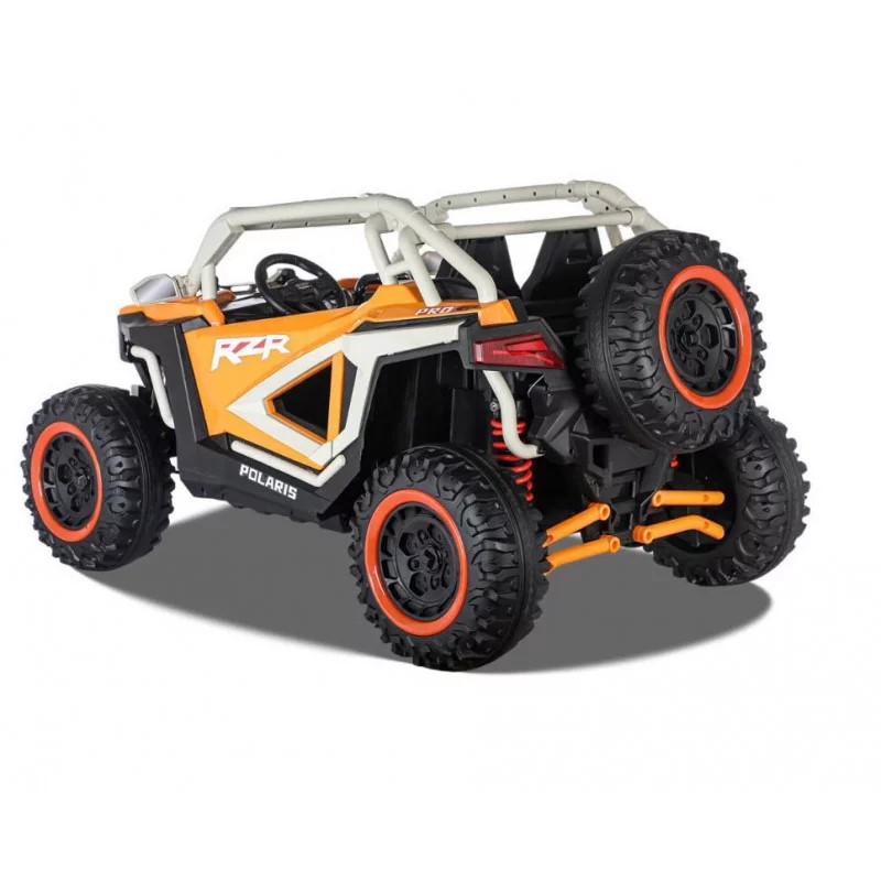 buggy-electrique-enfant-rzr-pro-r-12v-orange-apollo 5 sur 6
