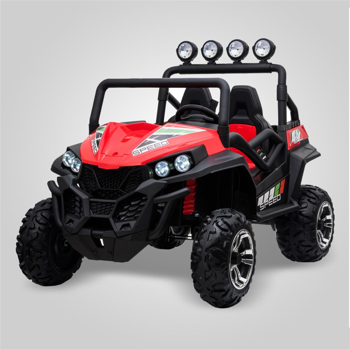 BUGGY ÉLECTRIQUE ENFANT SMX RANGER ROUGE 2 PLACES
