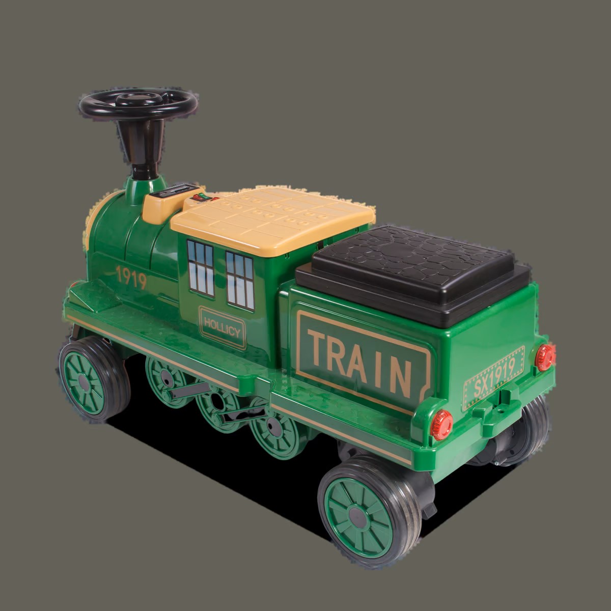 TRAIN ÉLECTRIQUE ENFANT CRAMPTON VERT 4 sur 7