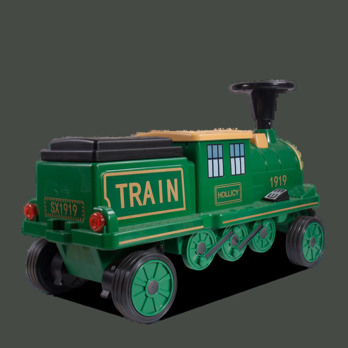 TRAIN ÉLECTRIQUE ENFANT CRAMPTON VERT 6 sur 7