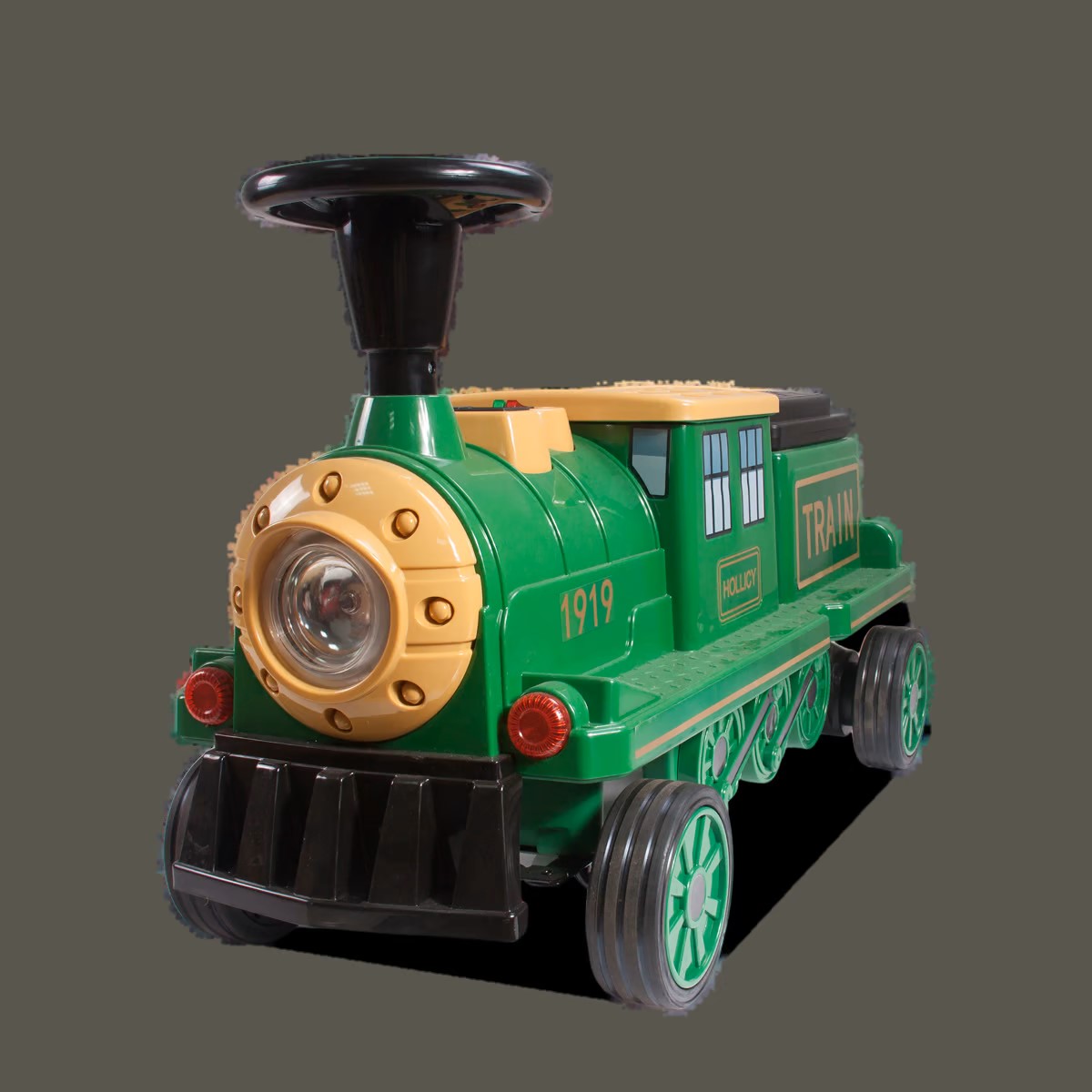 TRAIN ÉLECTRIQUE ENFANT CRAMPTON VERT 7 sur 7