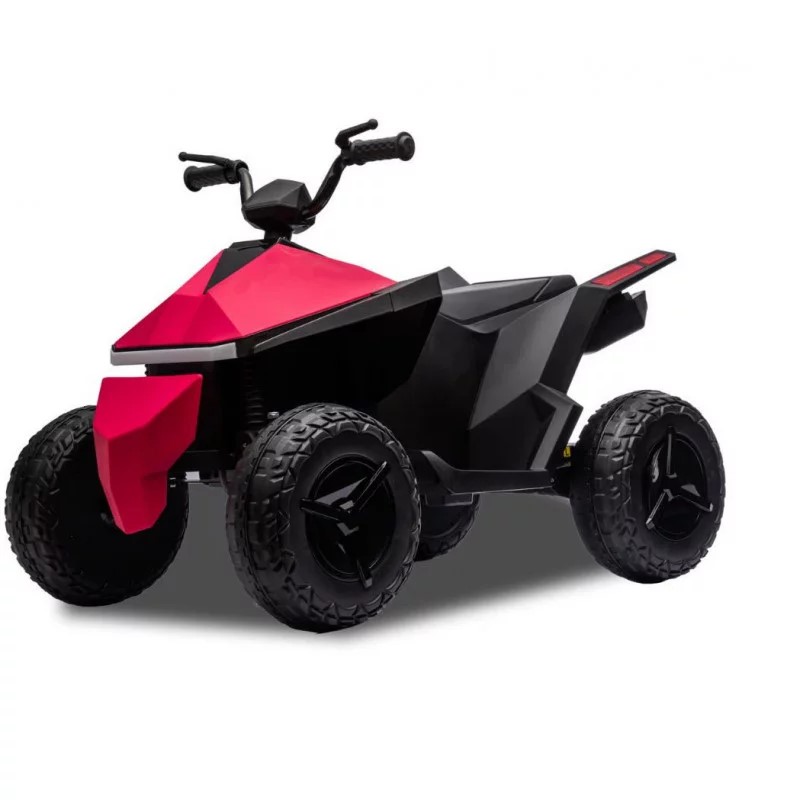 quad-electrique-enfant-cyber-sport-rouge-apollo 5 sur 6