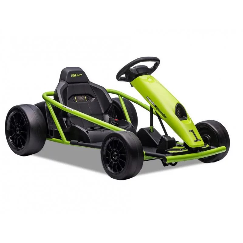 KARTING ÉLECTRIQUE ENFANT F1 RACER 24V VERT 1 PLACE
