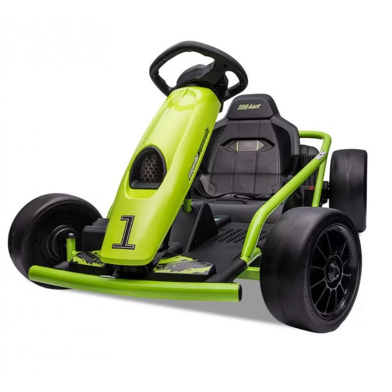 karting-electrique-enfant-f1-racer-24v-vert-apollo 2 sur 5