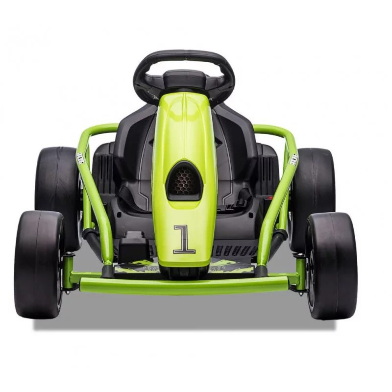 karting-electrique-enfant-f1-racer-24v-vert-apollo 3 sur 5