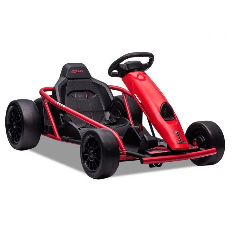 KARTING ÉLECTRIQUE ENFANT F1 RACER 24V ROUGE 1 PLACE