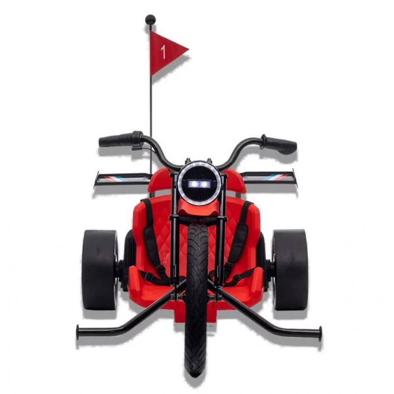 karting-electrique-enfant-drift-trike-24v-rouge-apollo 2 sur 7