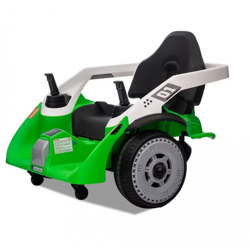 porteur-electrique-hoverboard-siege-racer-360-12v-vert-apollo 6 sur 7