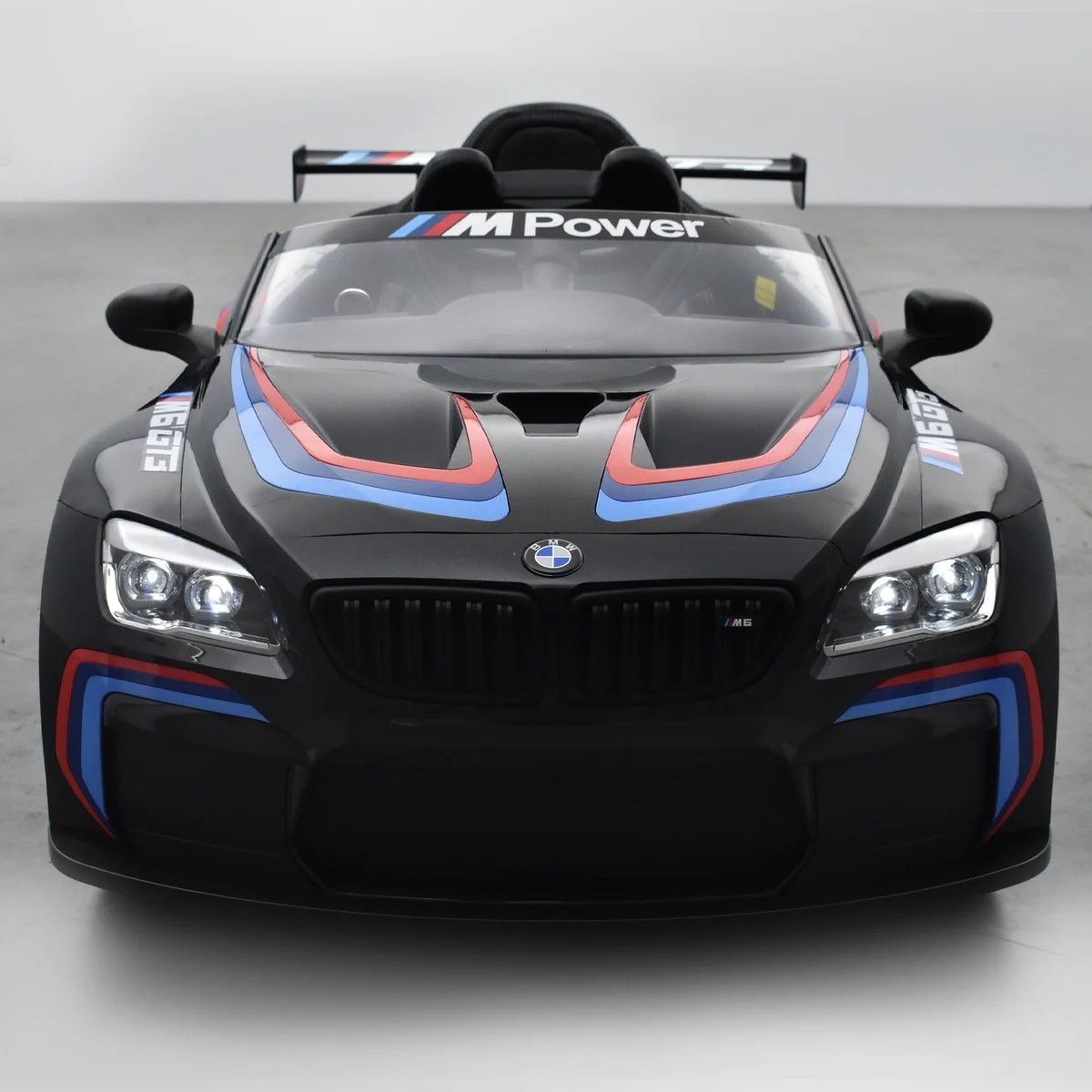 VOITURE ÉLECTRIQUE ENFANT BMW M6 GT3 NOIR 3 sur 15