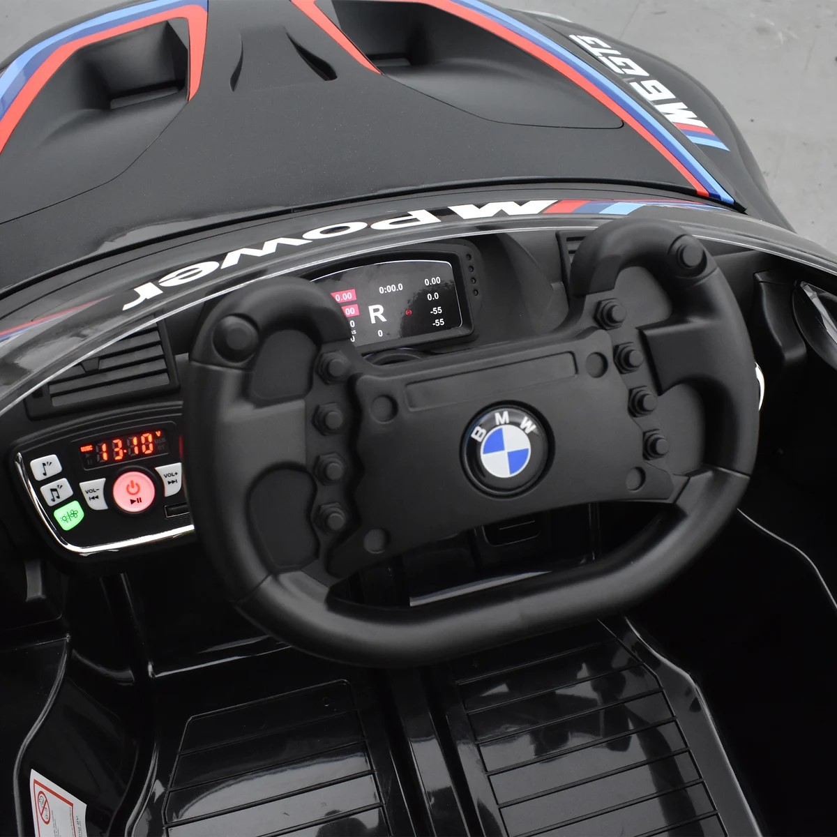 VOITURE ÉLECTRIQUE ENFANT BMW M6 GT3 NOIR 15 sur 15