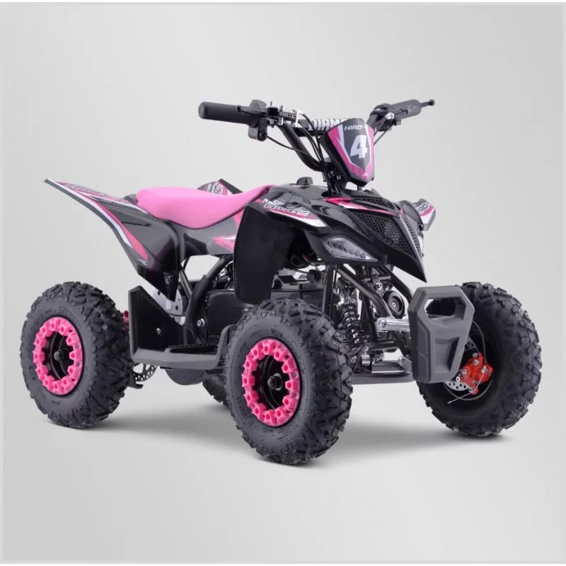 QUAD ENFANT ÉLECTRIQUE HIRO COBRA 800W ROSE 2 PLACES