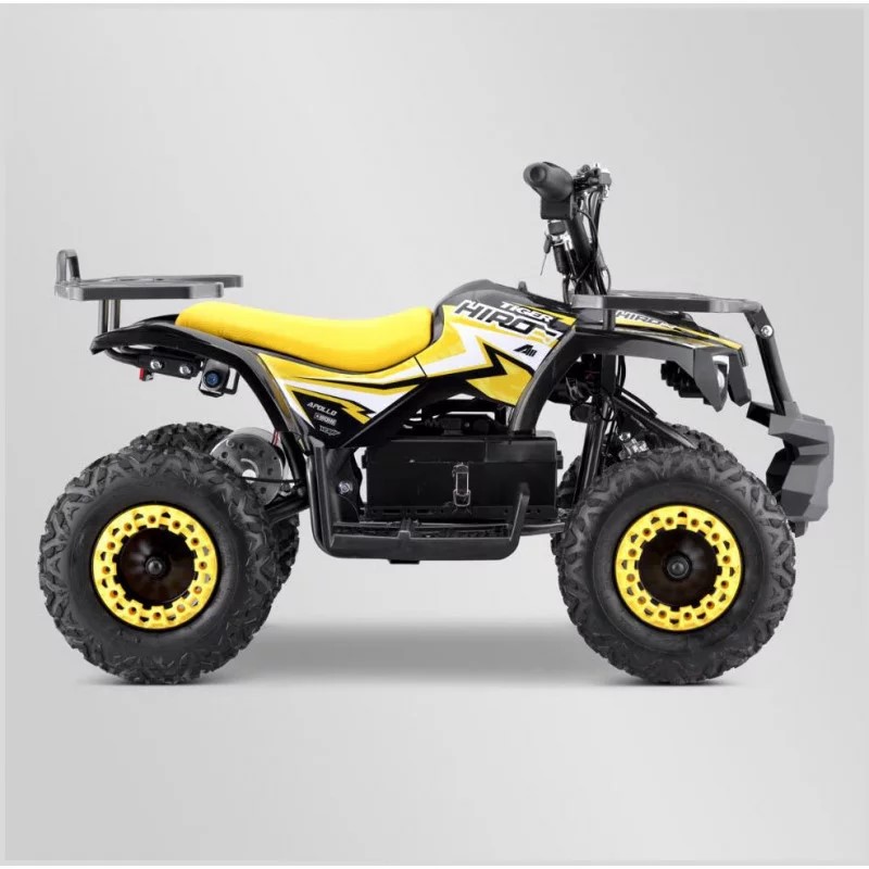 quad-enfant-electrique-hiro-tiger-800w-jaune-apollo 4 sur 5
