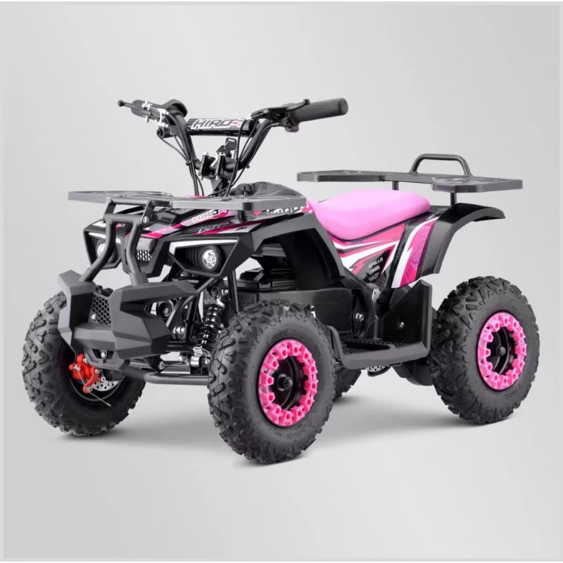 quad-enfant-electrique-hiro-tiger-800w-rose-apollo 2 sur 5