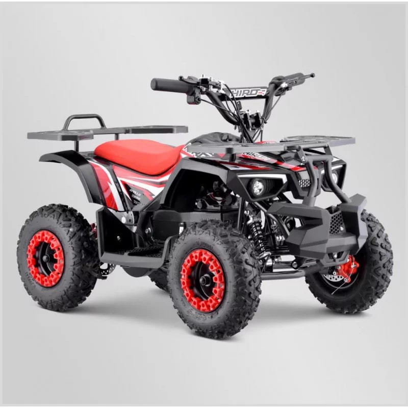 QUAD ENFANT ÉLECTRIQUE HIRO TIGER 800W 2024 ROUGE 2 PLACES