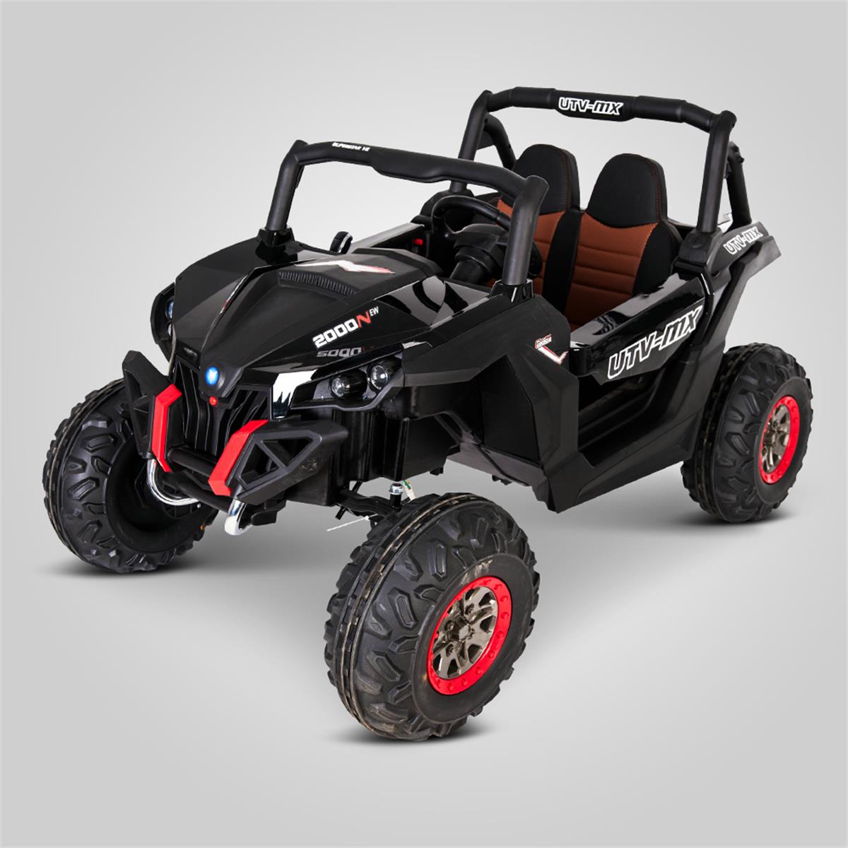 BUGGY ÉLECTRIQUE ENFANT SMX RAPTOR 4WD NOIR 2 PLACES