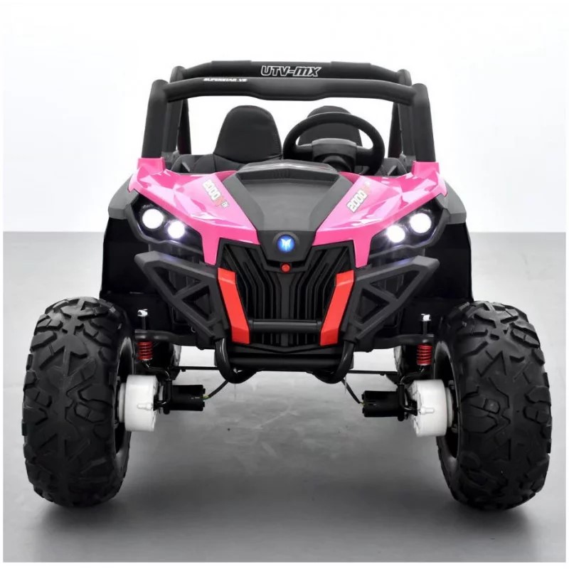 buggy-electrique-enfant-smx-raptor-4wd-rose-apollo 8 SUR 10