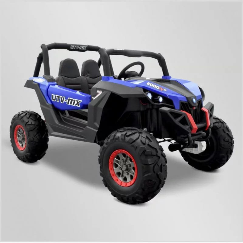 BUGGY ÉLECTRIQUE ENFANT SMX RAPTOR 4WD BLEU 2 PLACES