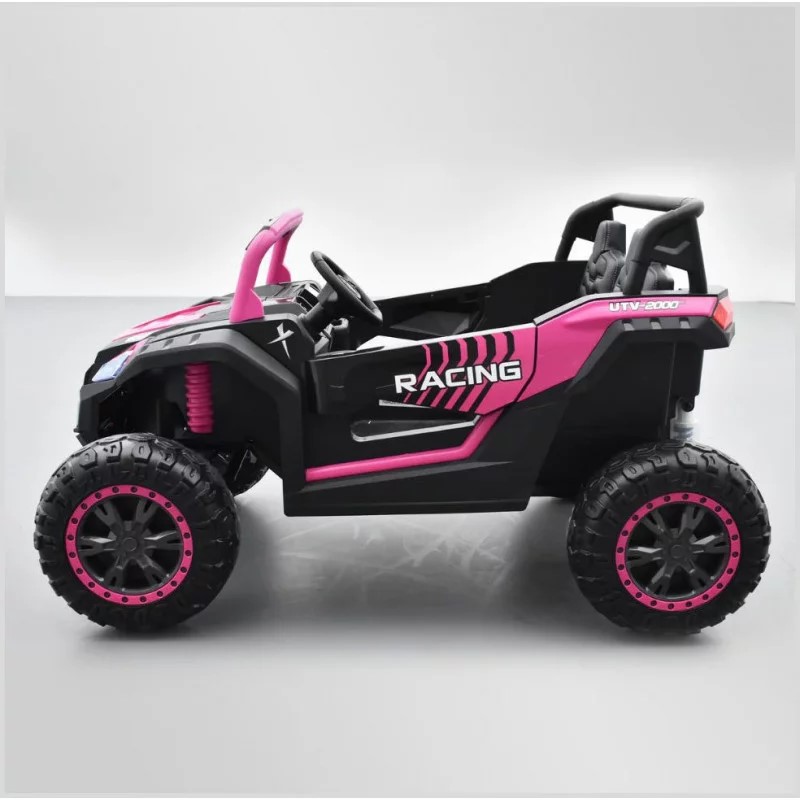 buggy-enfant-electrique-smx-big-horn-24v-rose-apollo 3 SUR 7