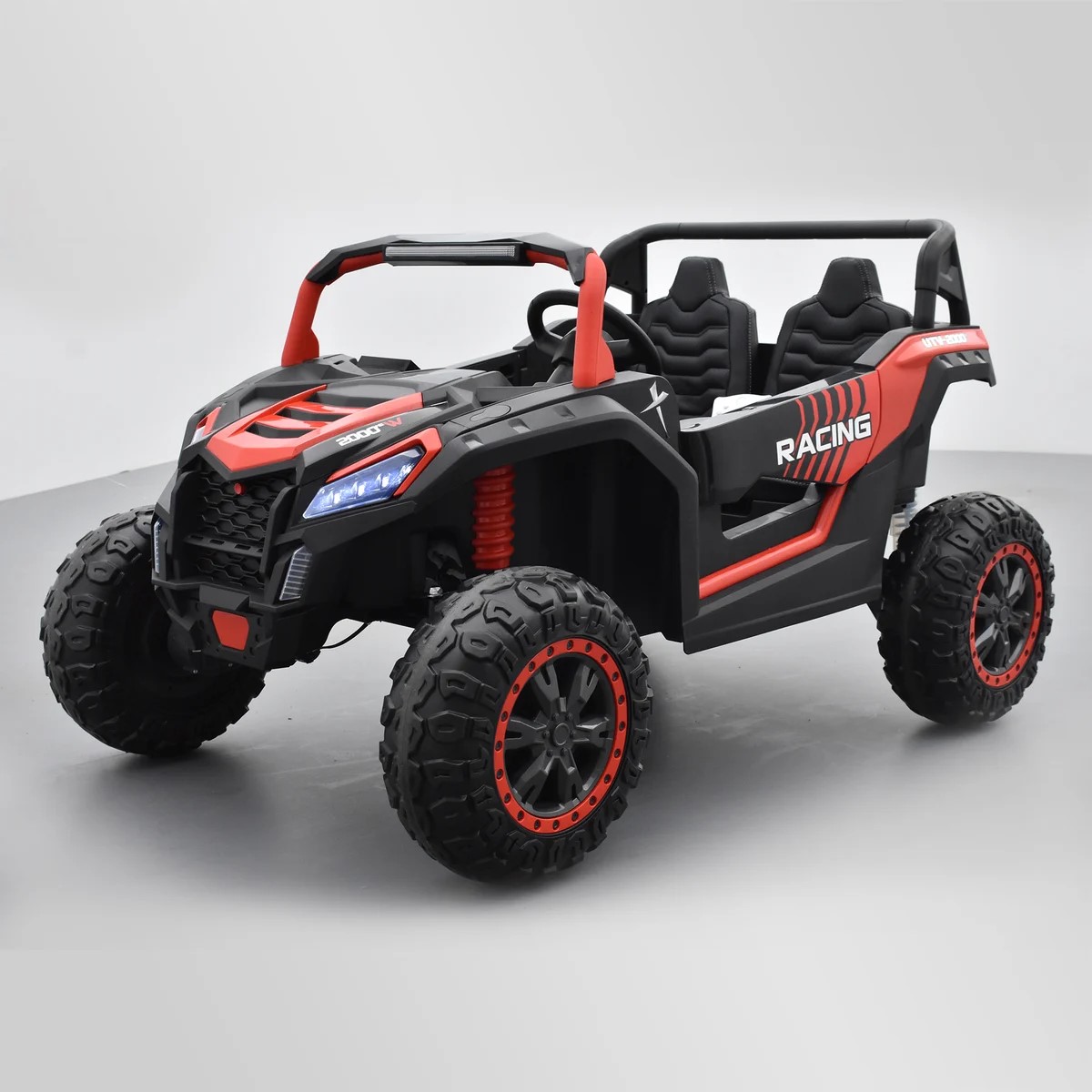 BUGGY ENFANT ÉLECTRIQUE SMX BIG HORN 24V ROUGE 2 sur 15