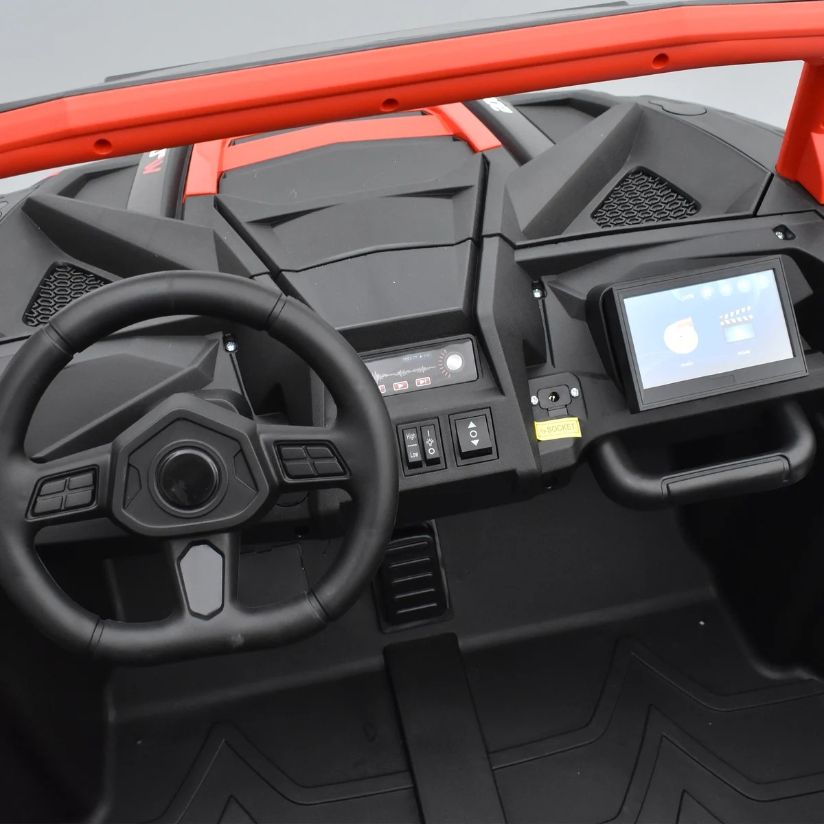 BUGGY ENFANT ÉLECTRIQUE SMX BIG HORN 24V ROUGE 5 sur 15