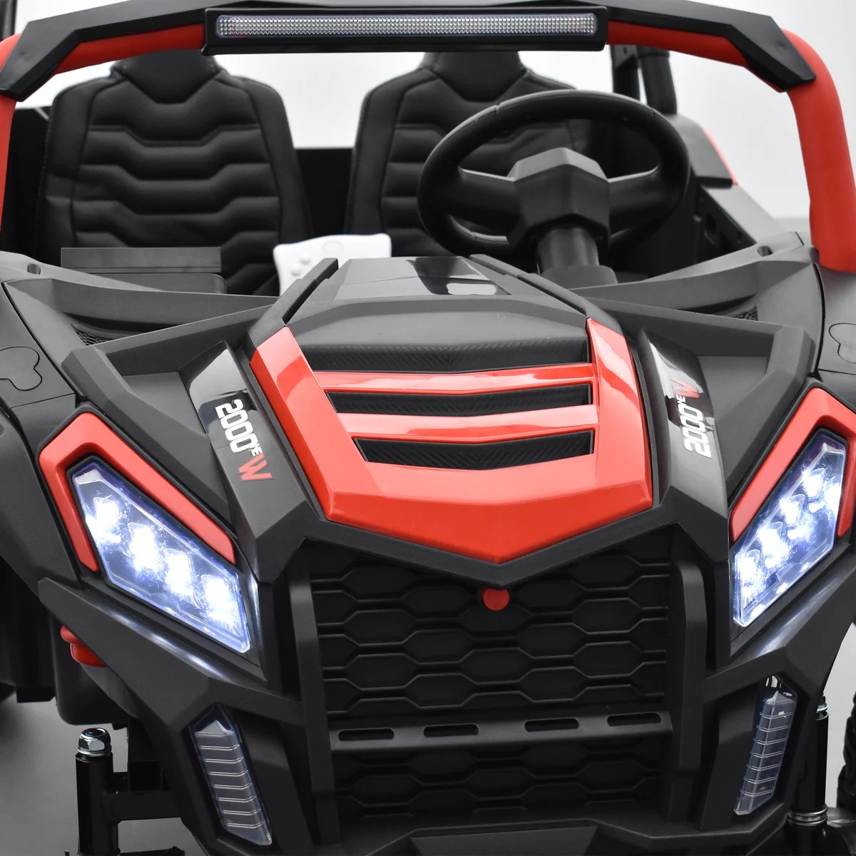 BUGGY ENFANT ÉLECTRIQUE SMX BIG HORN 24V ROUGE 13 sur 15